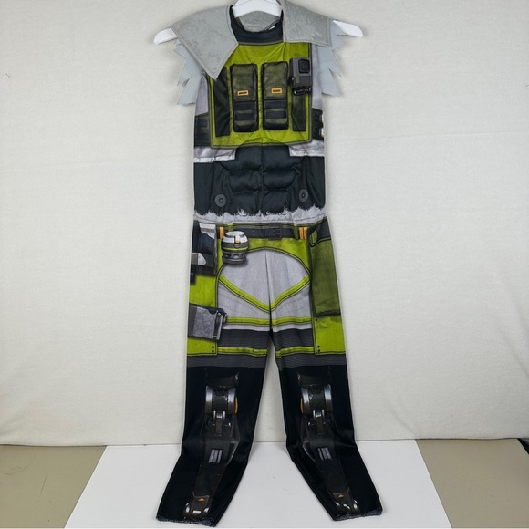 Disguise Apex Legends Octane Costume Jumpsuit 7/8, 10/12, 14/16 Halloween - Picture 1 of 16